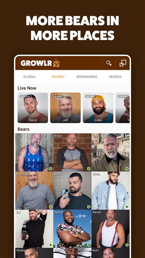 gay osos|GROWLR: The Gay Bear Social Network for iPhone and Android